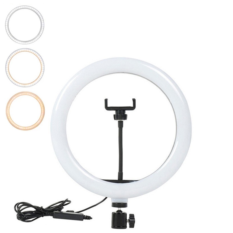 Photography Kit Pro - ไฟวิดีโอ 16/26/33 ซม. ไฟเซลฟี่แบบวงแหวน LED ปรับความสว่างได้