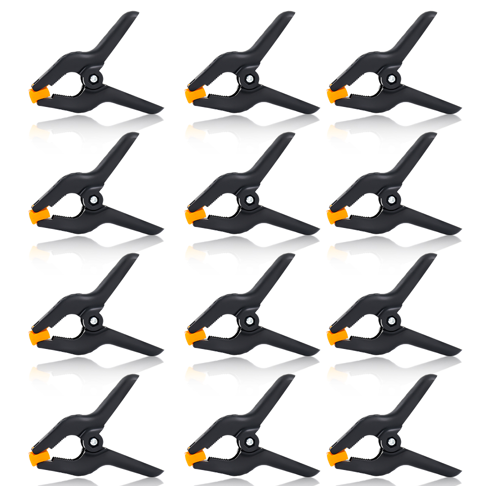 Photography Website - 12 ชิ้นการถ่ายภาพ Heavy Duty Muslin Clamps,
