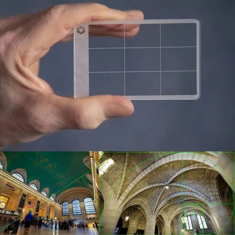 ช่องมองภาพไม้บรรทัดอัตราส่วนทอ - Photography Golden Ratio บทวิจารณ์และราคา