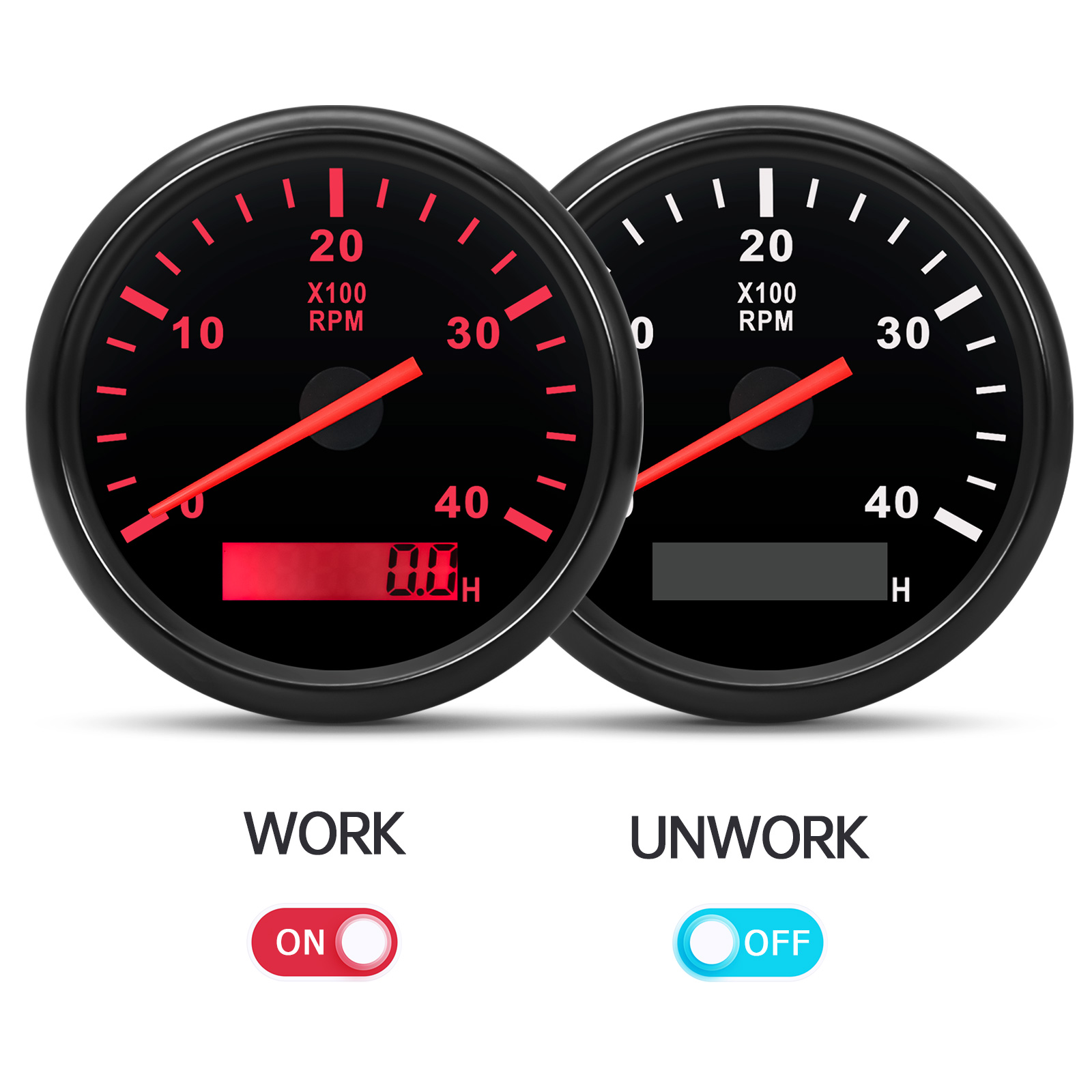 4000RPM 85 มม.พร้อม LED Digita - Light Meter Incident บทวิจารณ์และราคา