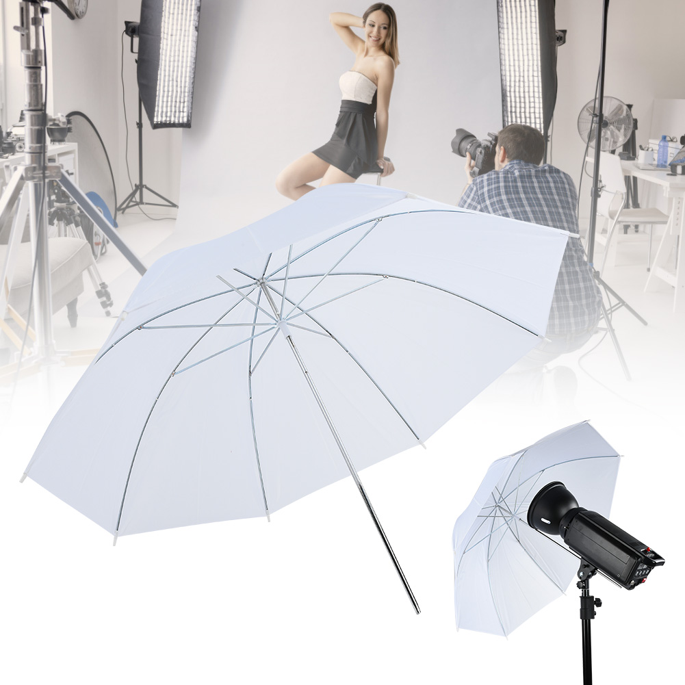 ร่มโปร่งแสงสีขาวขนาด 33 นิ้ว ส - Photography Kit Pro บทวิจารณ์และราคา