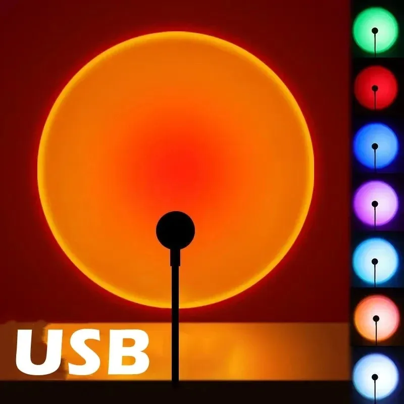 โคมไฟ USB Sunset Rainbow บรรยา - Photography Coffee บทวิจารณ์และราคา