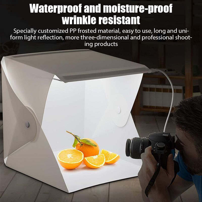 กล่องไฟพับได้แบบพกพาสำหรับถ่าย - Photography Kit Pro บทวิจารณ์และราคา
