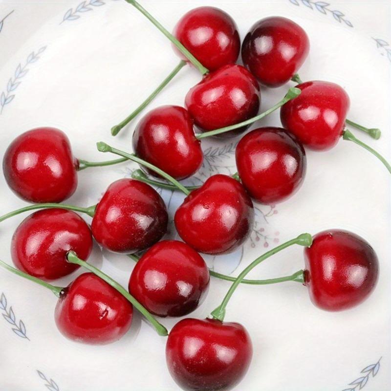 30 ชิ้นเชอร์รี่ปลอมผลไม้ประดิษ - Photography Of Food บทวิจารณ์และราคา