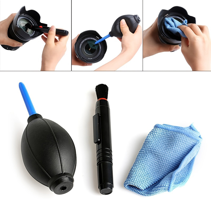 ชุดทำความสะอาดแบบ3-in-1เครื่อง - Lens Cleaning Kit บทวิจารณ์และราคา