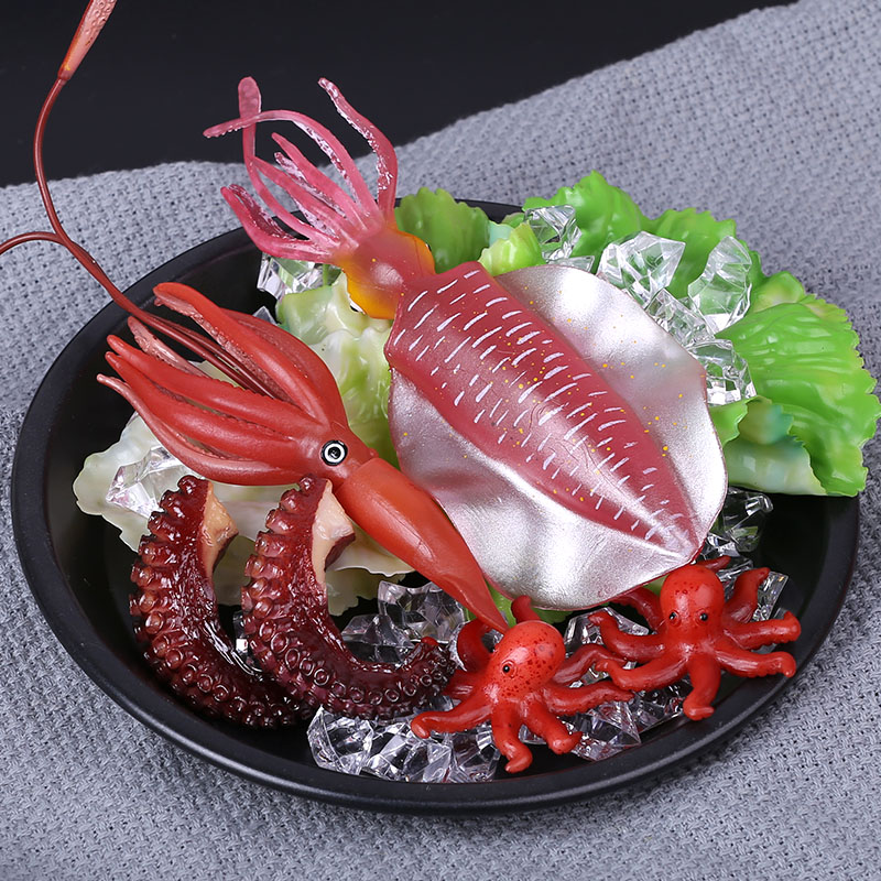 โมเดลปลาหมึกจำลอง สำหรับตกแต่ง - Photography Of Food บทวิจารณ์และราคา