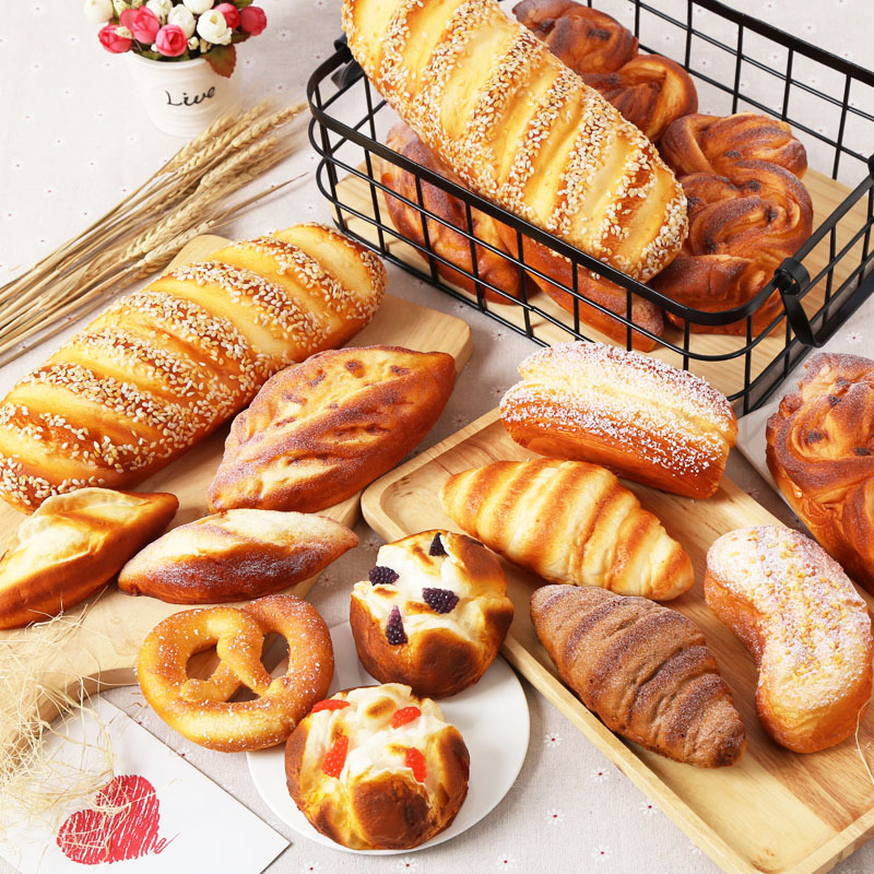 อาหารจำลอง ขนมปังเทียม โมเดลดอ - Photography Of Food บทวิจารณ์และราคา