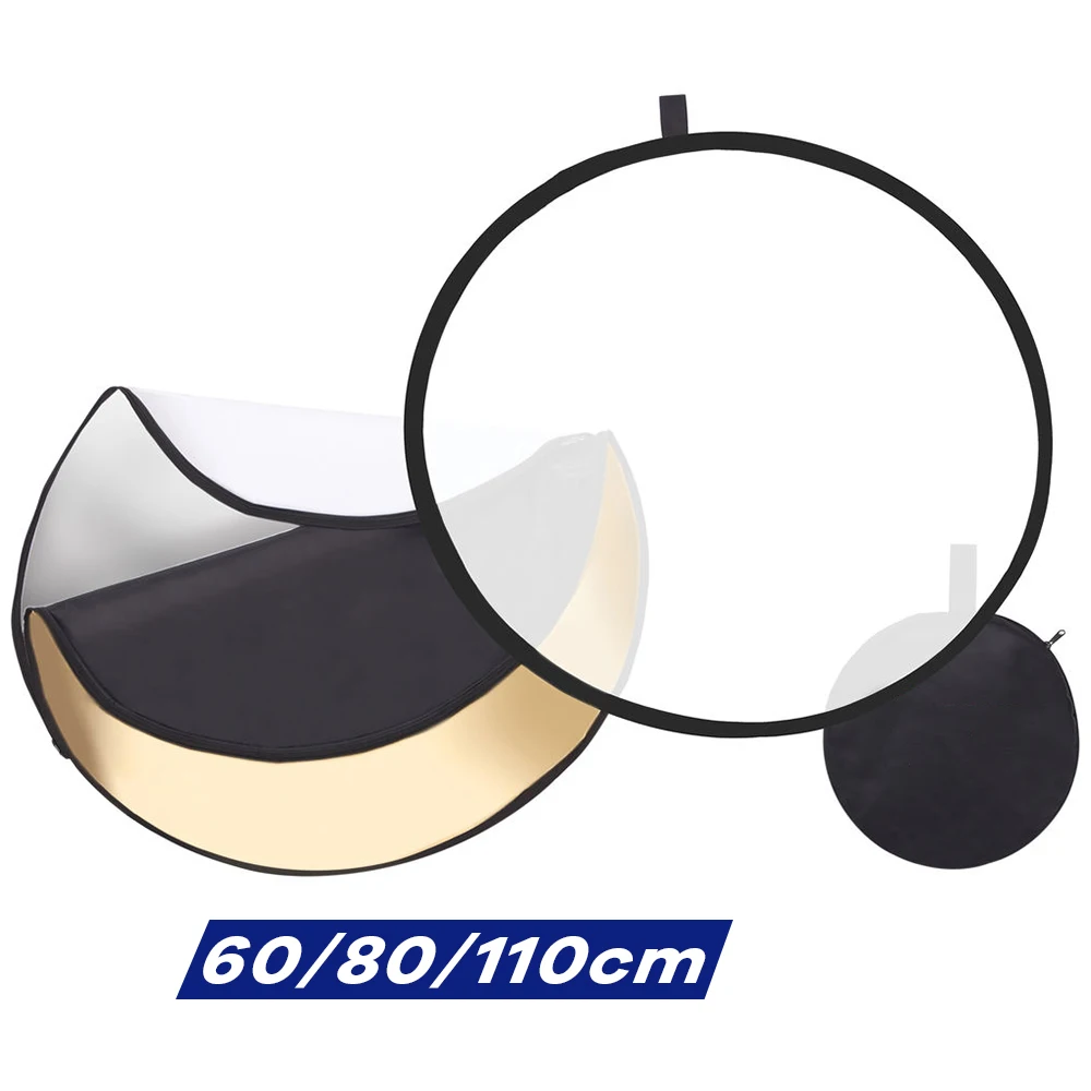 แผ่นสะท้อนแสงแบบวงกลมพับได้ขนา - Photography Kit Pro บทวิจารณ์และราคา