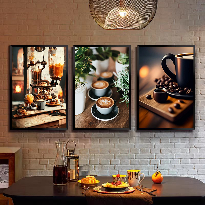 โปสเตอร์ภาพวาดบนผ้าใบลายกาแฟวิ - Photography Coffee บทวิจารณ์และราคา