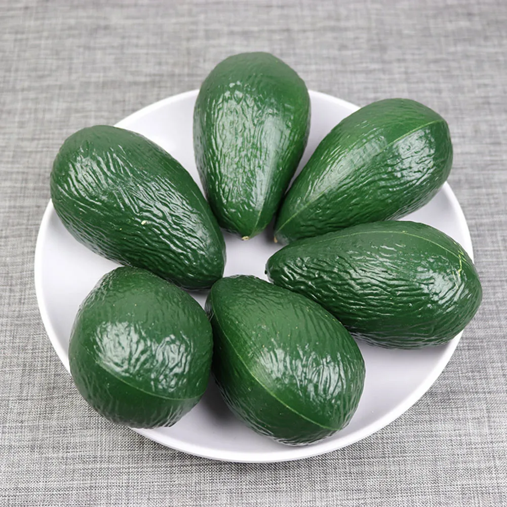 6ชิ้นจำลองอะโวคาโดเทียมโฟมพลาส - Photography Of Food บทวิจารณ์และราคา